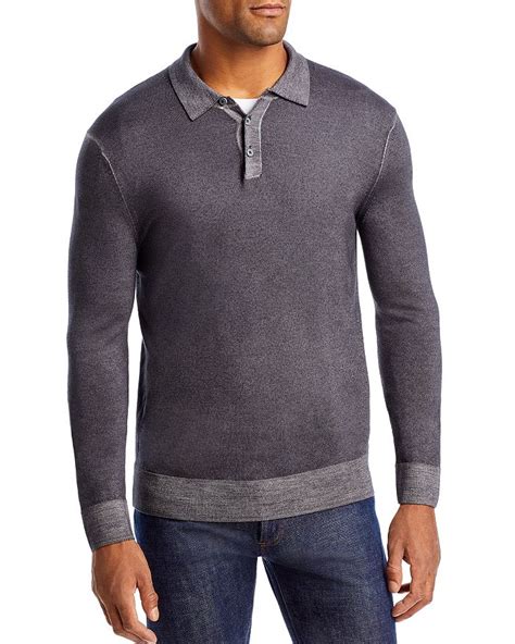 michael kors long sleeve polo.